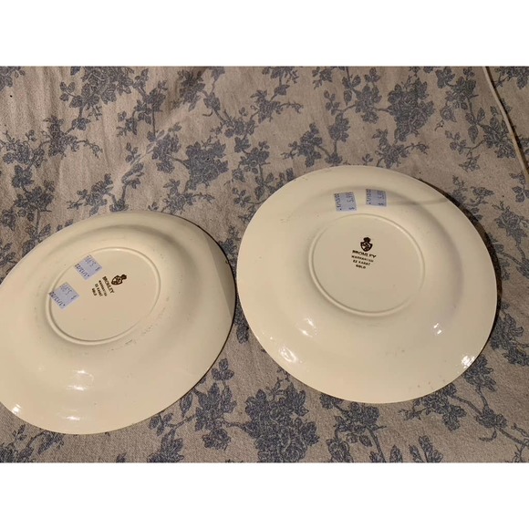 Set of 2 Two Vintage Bromley Side Plates - Picture 8 of 12